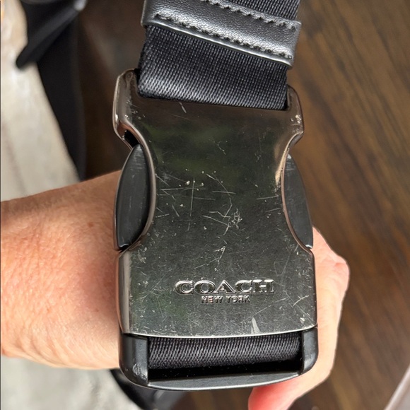 Coach Edge Belt Bag in signature coated canvas. - Picture 9 of 13